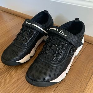 Dior Floral Embroidered Sneakers